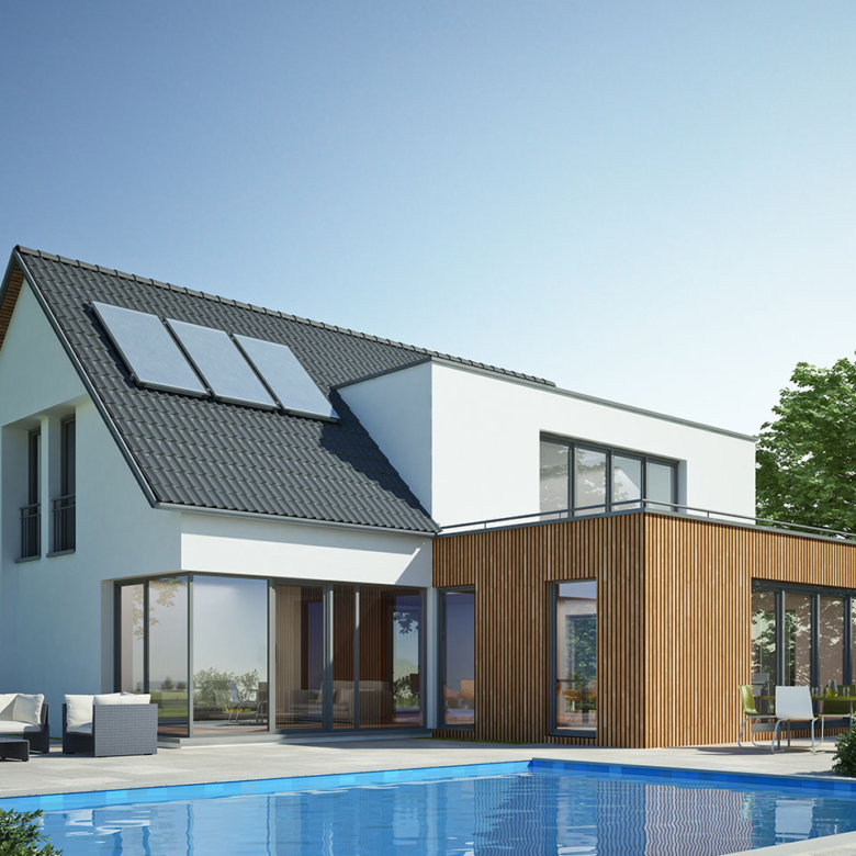 Villa relaxing green view